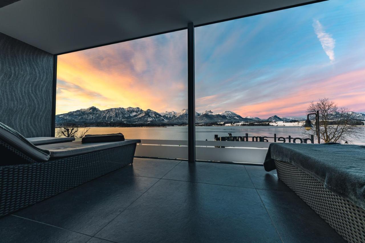 Hotel Am Hopfensee Fussen Bagian luar foto